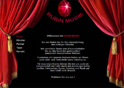 Rubin Musik Künstleragentur